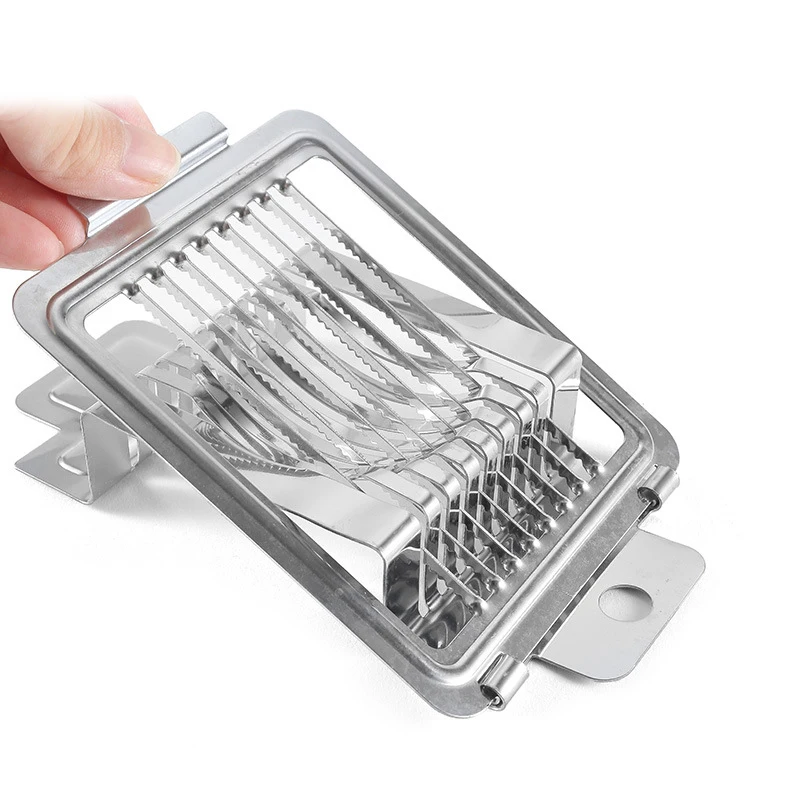 Hot Egg Slicer Cutter Stainless Steel Cutter Section Cutter Wire Egg Slicer For Kitchen Tools
