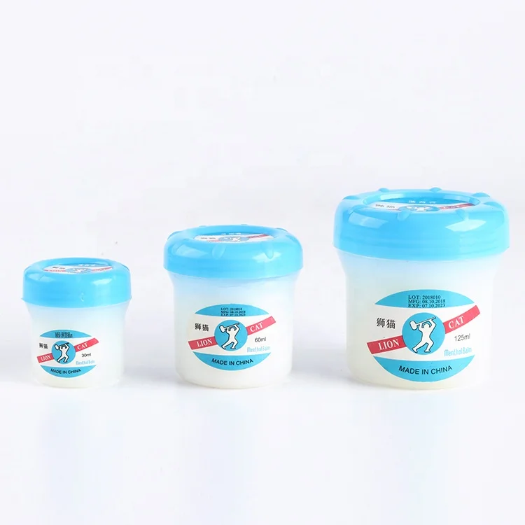 Factory Supply White Wild Cat Menthol Balm Essential Balm Headache Relief