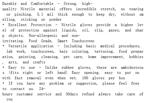 Work Gloves Xingyu Red Polyester Shell Black Nitrile Smooth Coating Work Safety Gloves Mens Gloves