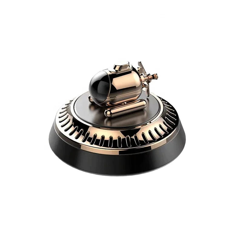 Solar Aromatherapy Car Air Freshener Perfume car Mounted Solar Helicopter Air Freshener
