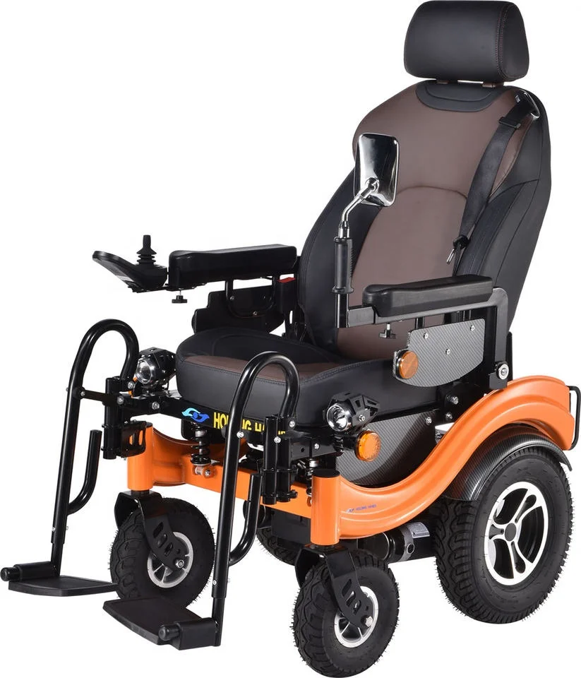 Portable Folding Power Wheelchair Auto Balance 500W Power electric Wheelchair for Handicapped Elderdly