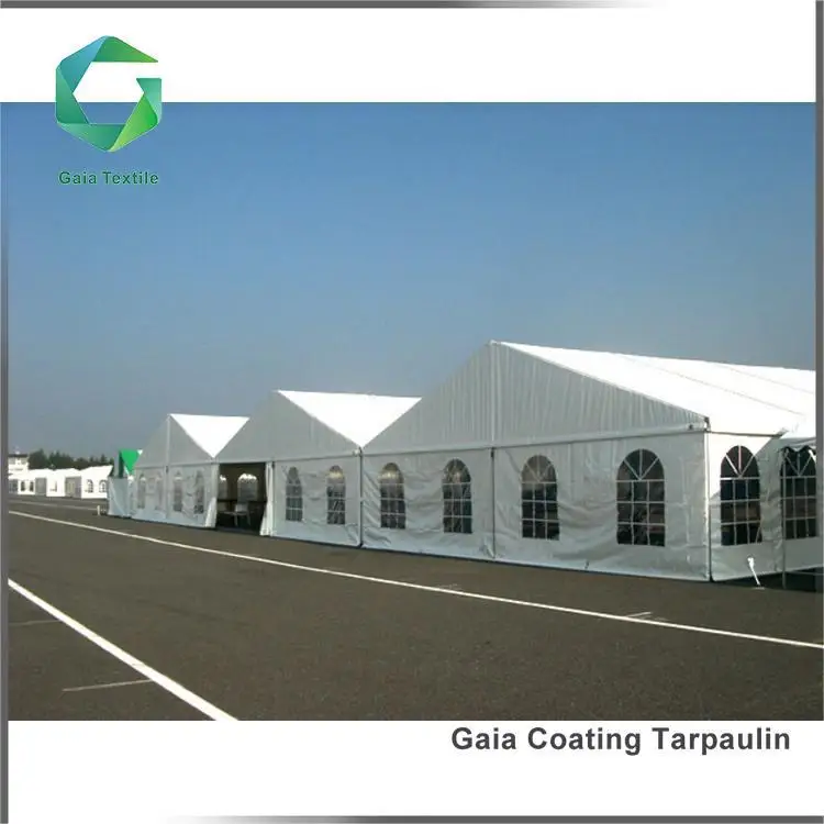 GAIA TEXTILE Pvc Tarpaulin Manufacturer White Tent Tarpaulin Waterproof Fabric