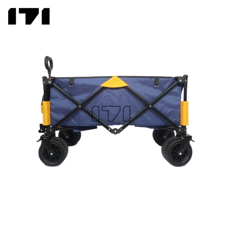Outdoor Garden Multipurpose Collapsible Foldable Utility Beach Cart Camping Folding Wagon