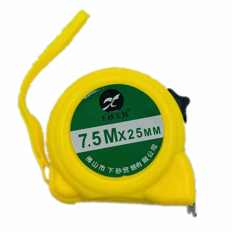 Good price of Soft Surface Wear Resistant Ruler Belt Retractable Yellow Color Tape Measure