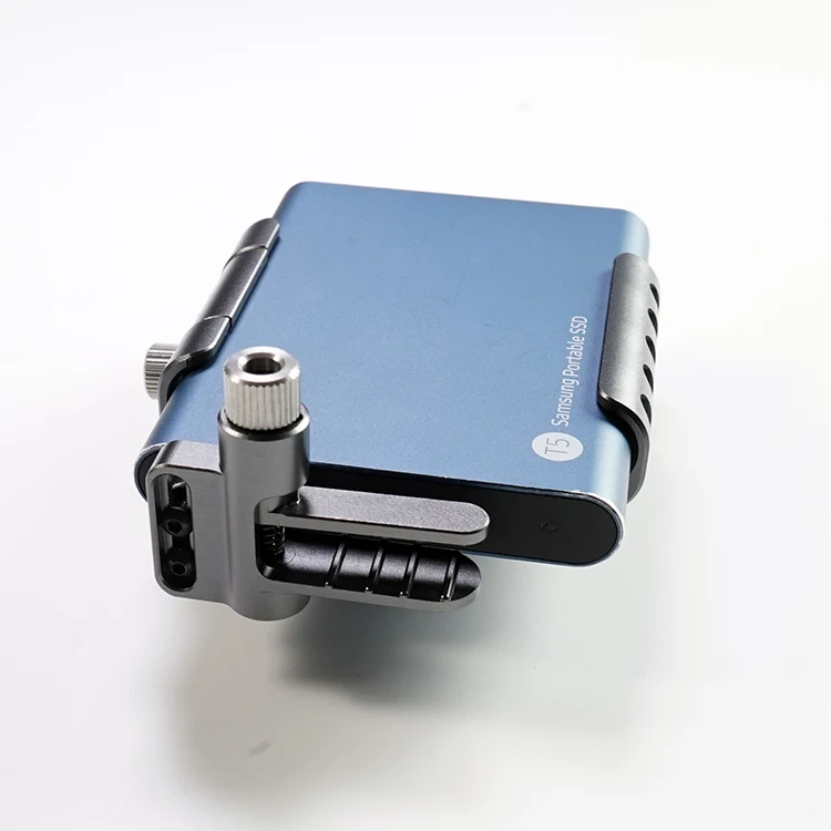 Professional SSD Mounting Bracket SSD Holder for Samsung T5 SSD, Compatible with GEARVOO Camera Cage