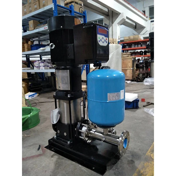 Central centrifugal pump multi stage intelligent end suction magnetic VFD control drive vertical water pump