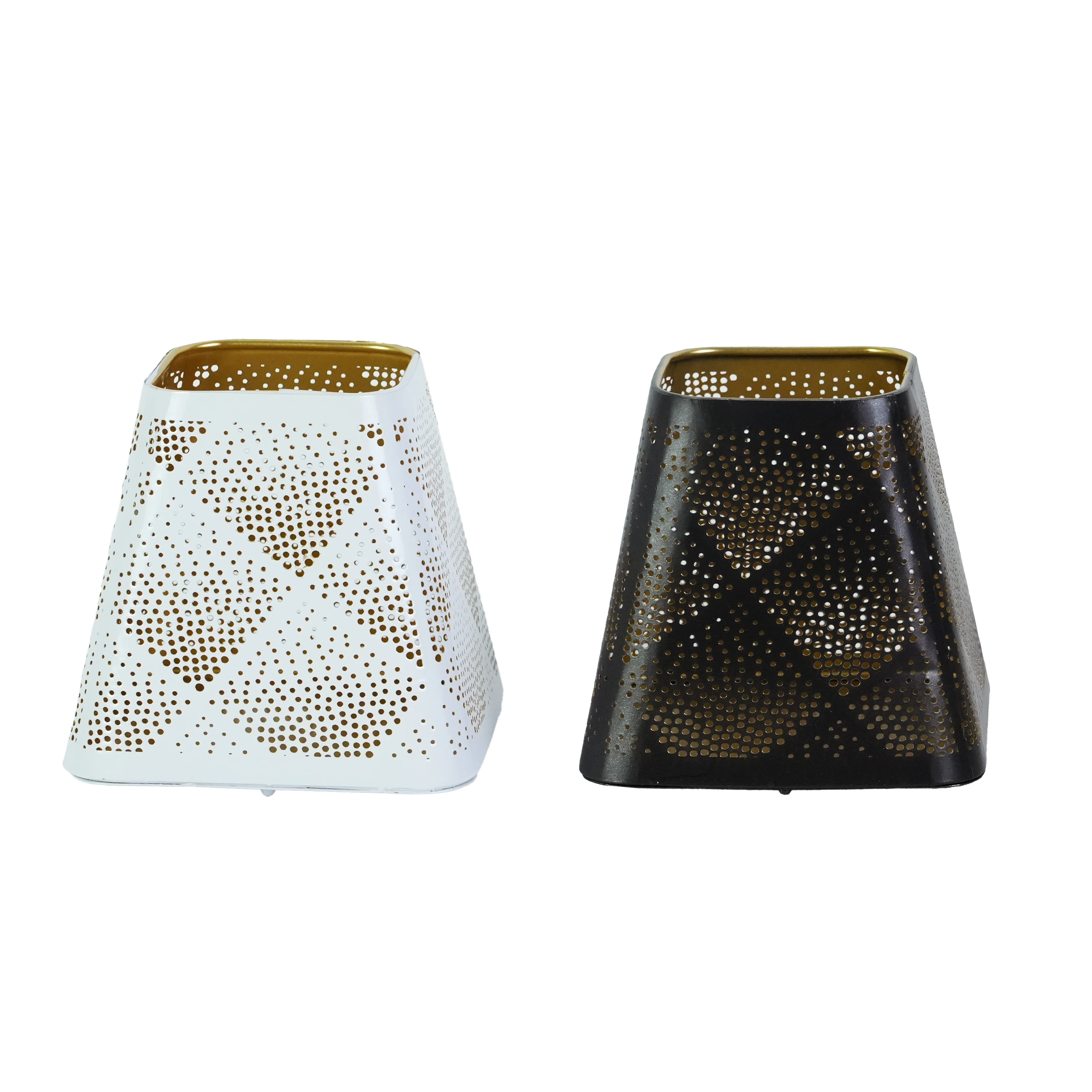 Foryoudecor European Custom Decorative Made Dinner Metal Cut Out Candle Holder