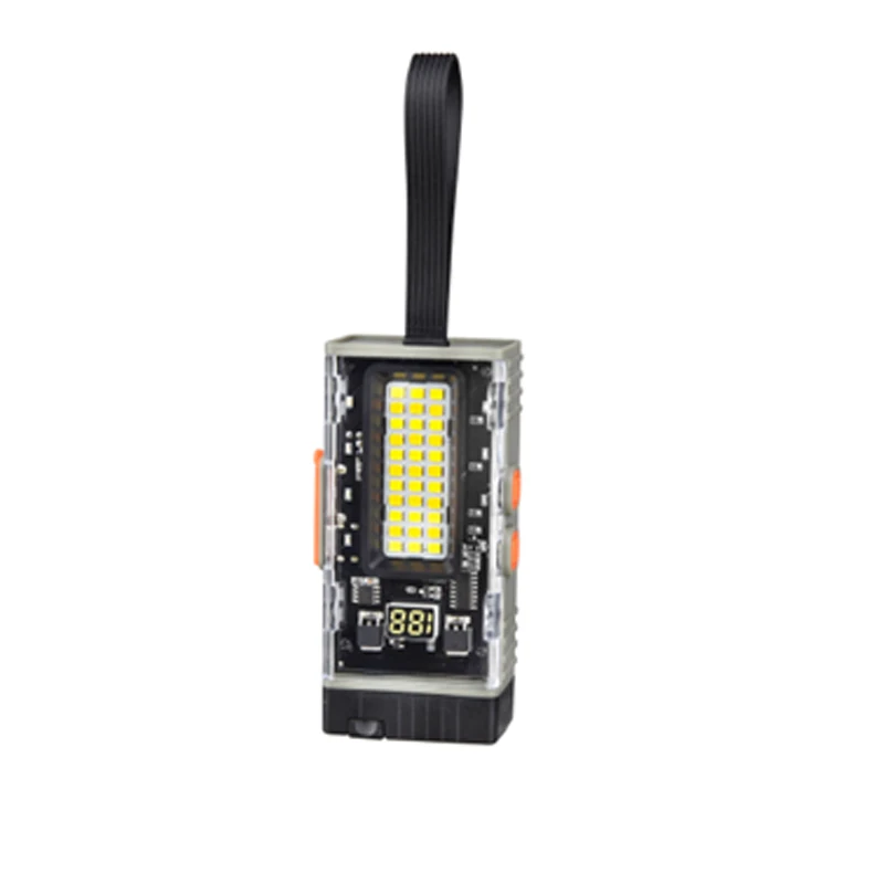 Multi-function LED Light Usb rechargeable Working Lamp With Lighter Outdoor Camping Light