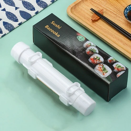 2024 New Roller Kit Sushi Bazooka, Durable Camp Chef Rice Maker Machine Mold-for Easy Sushi Cooking Rolls Best kitchen Sushi Too