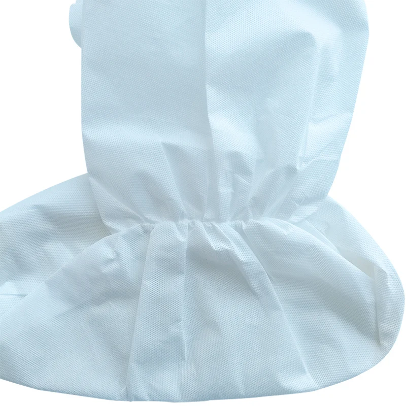 MDR 2017/745 Anti-skid Customized Disposable Surgical Booties Medical Boots Cover SMS Shoe Cover With Strips and PVC Sole