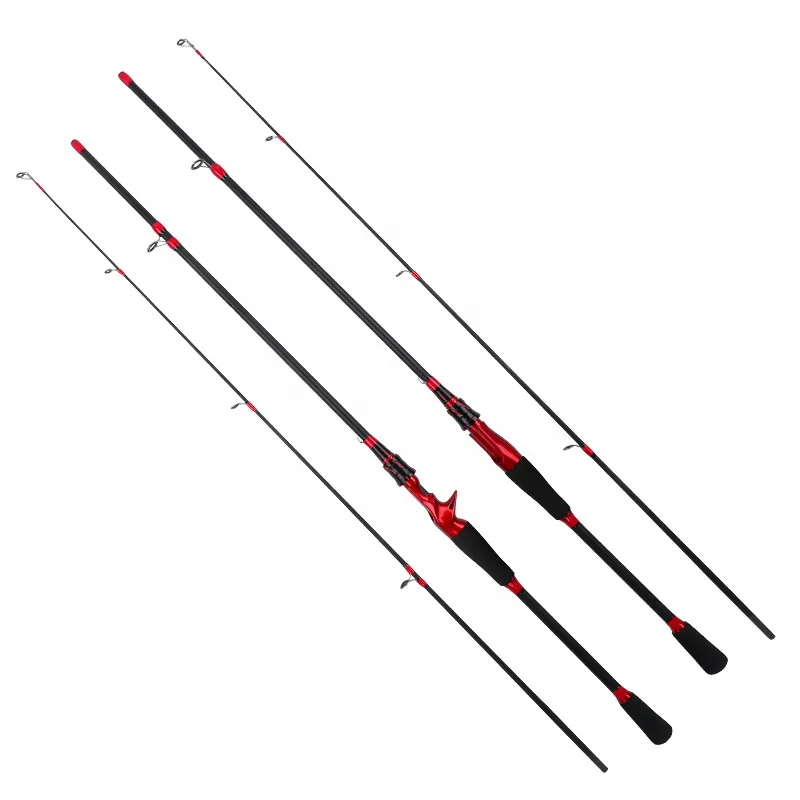 2 Sections Surf Casting Fishing Rods Spinning Carbon Fishing Rod