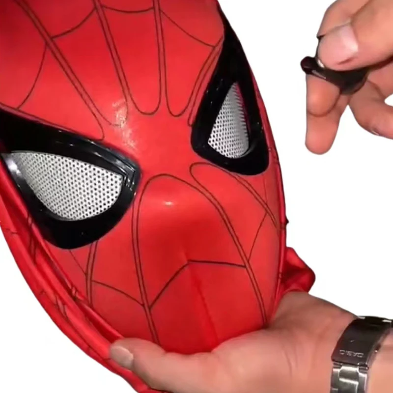 spiderman-mask Electronic Cosplay ring remote control spiderman mask with moving eyes spiderman mask with moving eyes