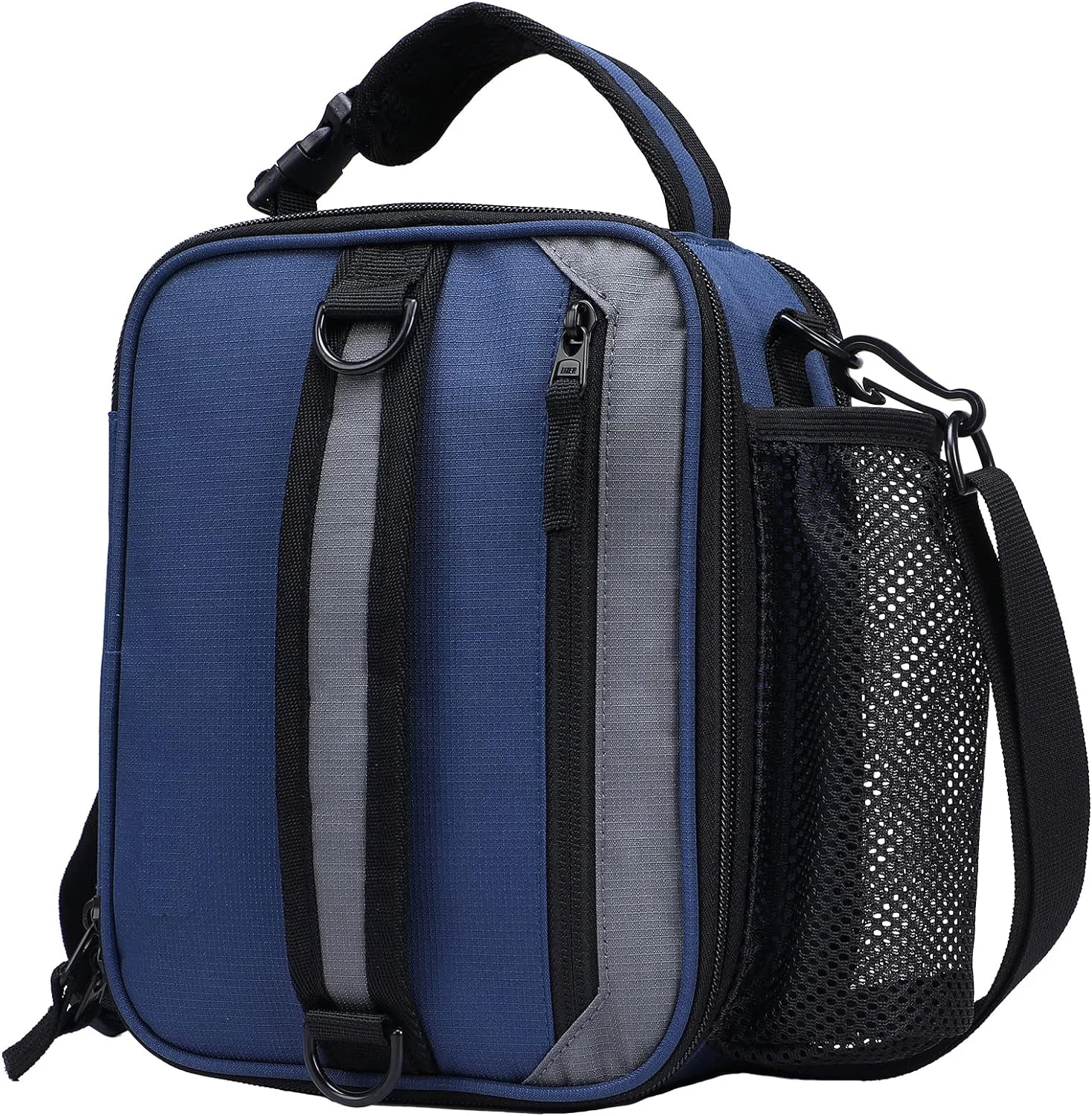 2024 Custom Logo Expandable Lunch Bag Insulated Lunch Box for Men to Work Travel Portable Lunchbox Bags with Bottle Holder