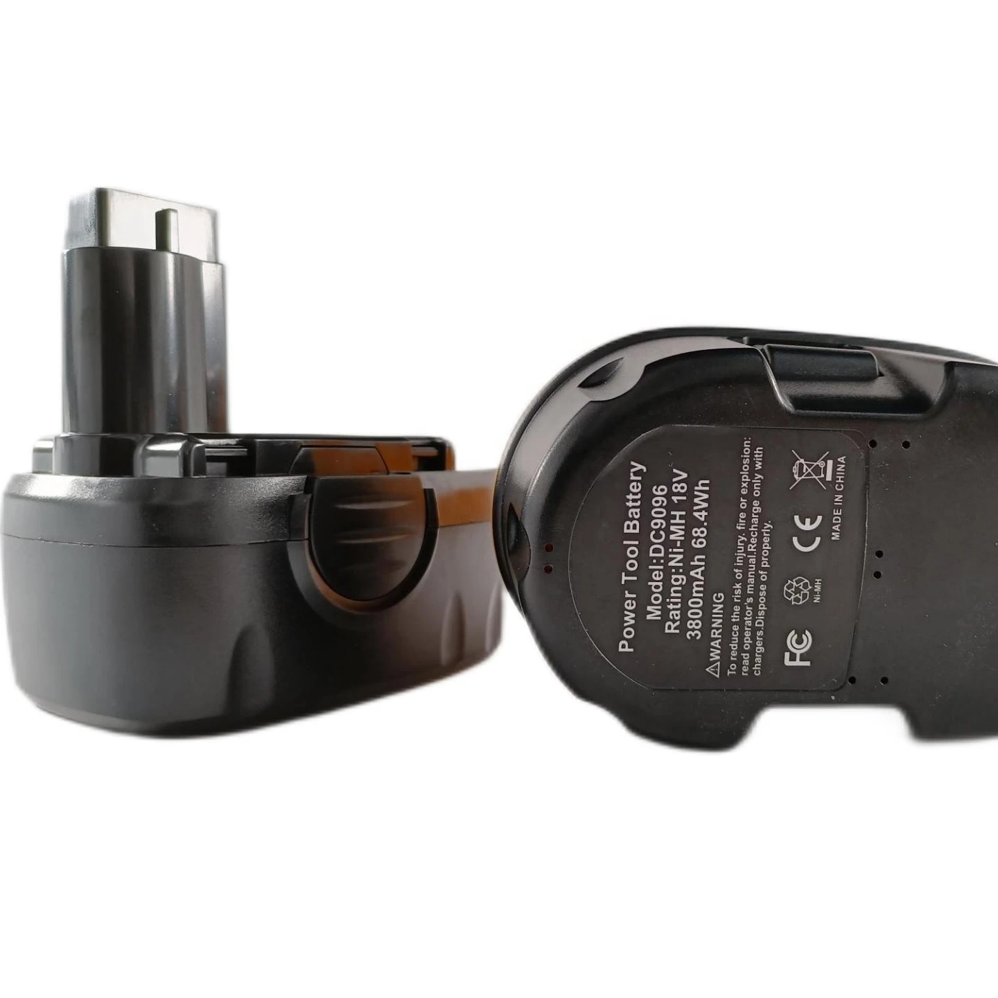 replacement battery pack 18V nimh battery wireless drill power tools battery Black Dewalt Makitaa Bosch