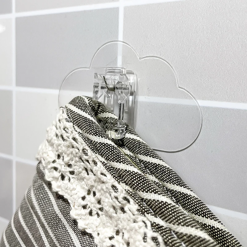 2024 New Products Novelty Hooks with Paper Clip Adhesive Plastic Clip Hooks