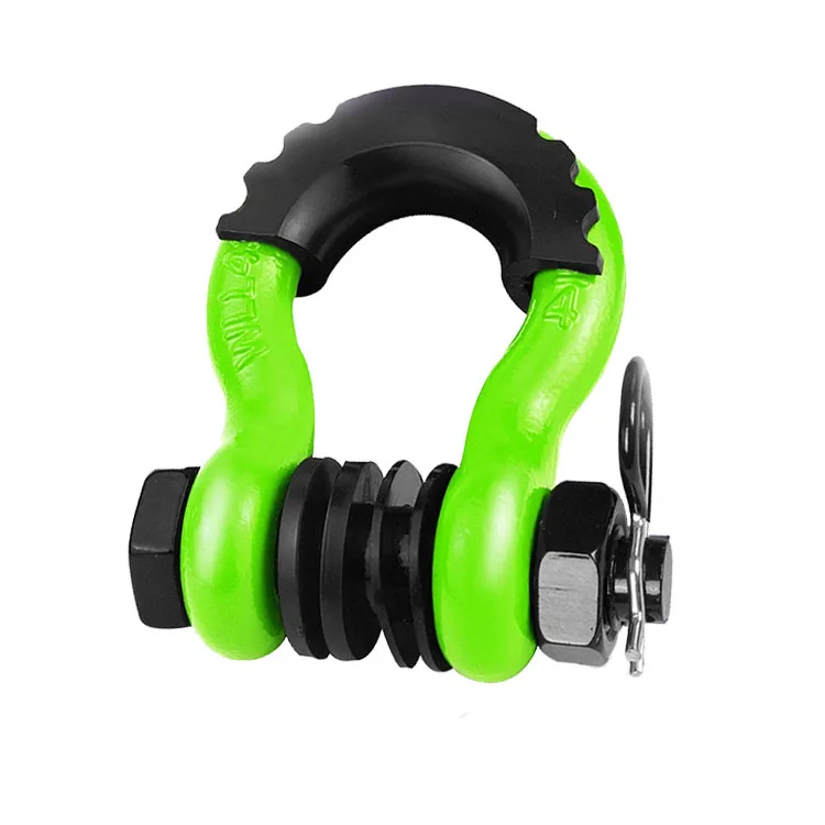 Heavy Duty 4.75T Forged D Ring Bow Shackle Towing Shackles