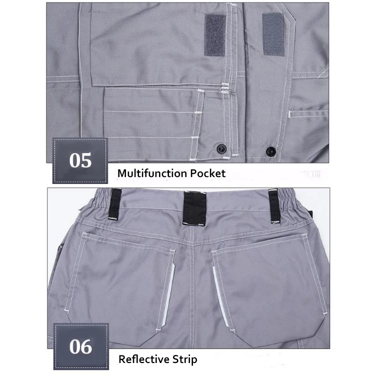 EN1149 Anti-static Heat-Protection Clothing Reflection Welding Work Uniform Craftsman Utility Workwear coat Trousers sets