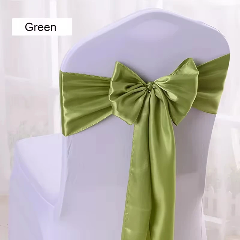 Wedding Chair Decorations Stretch Chair Bows Chair Sashes for Party Banquet