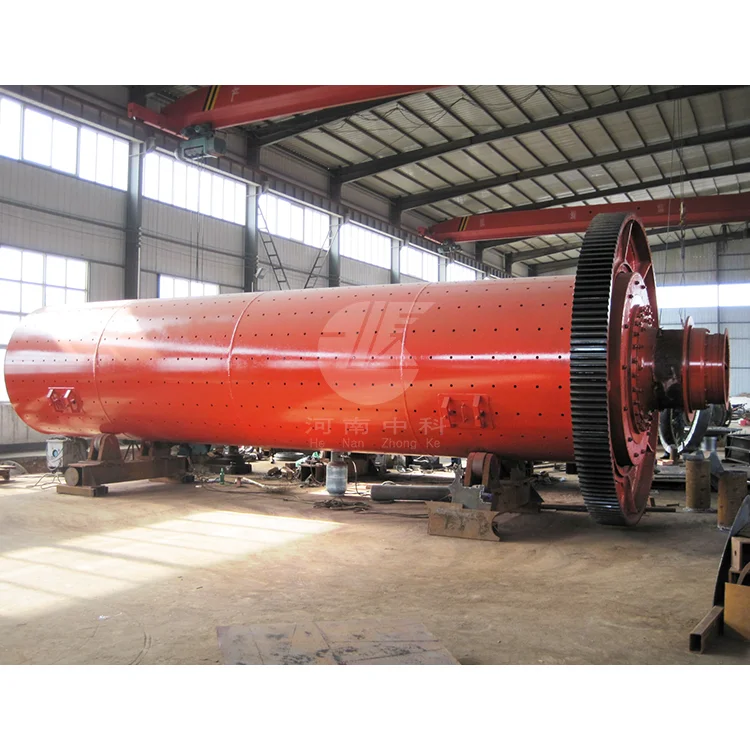 Cement horizontal ball mill laboratory cement grinding clinker grinder ball mill