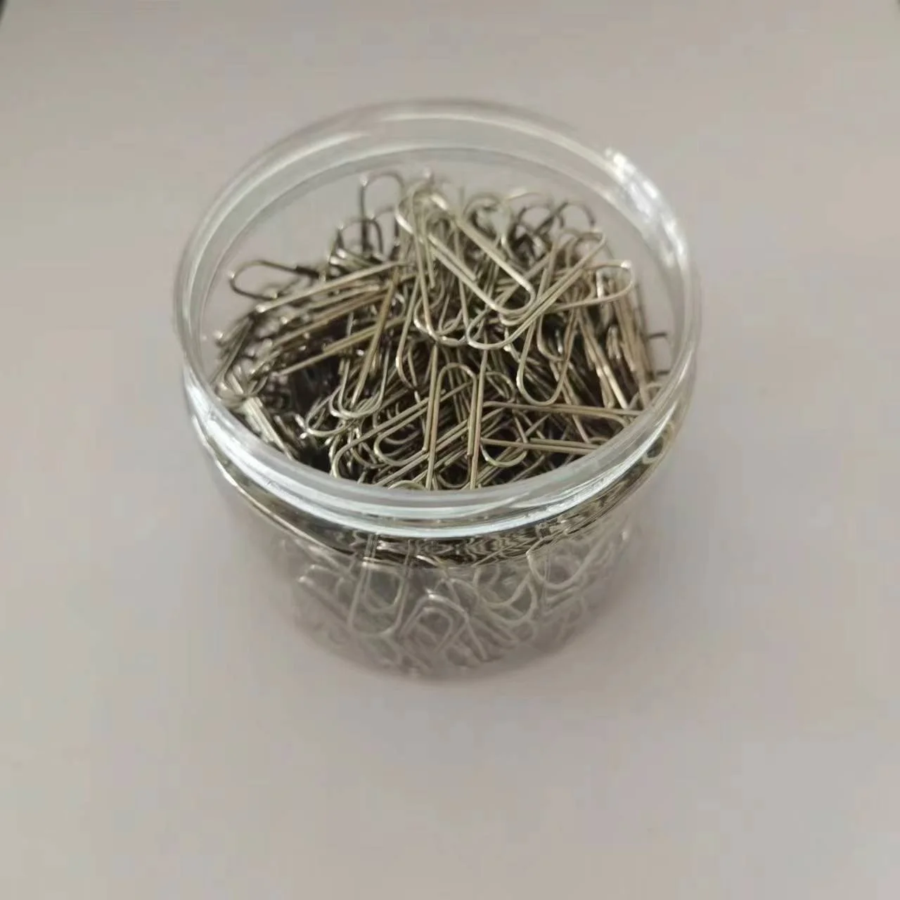 Wholesale 300 Paper Clips 28mm  Silver Paper Clips, Durable and Rustproof, Coated Large Paper Clips Great for Office School