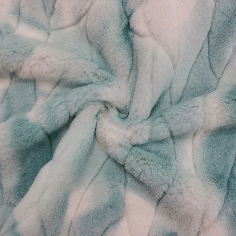 
oeko tex fur fabric for jacket fabric 