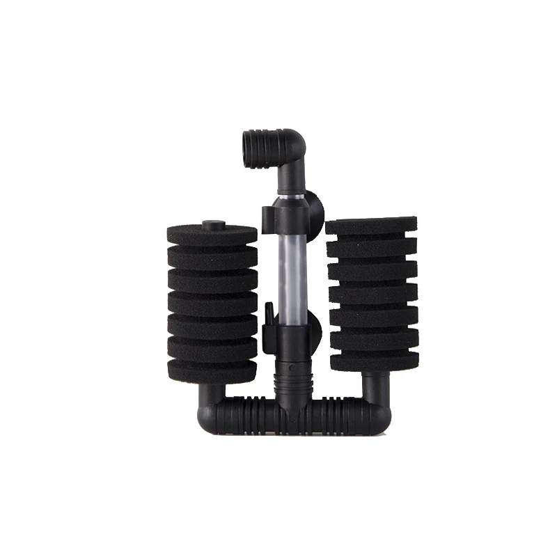 Ultra Quite Aquarium Air Pump Single Head Bio Sponge Fish Tank Aquarium Biochemical Sponge Foam  Filter