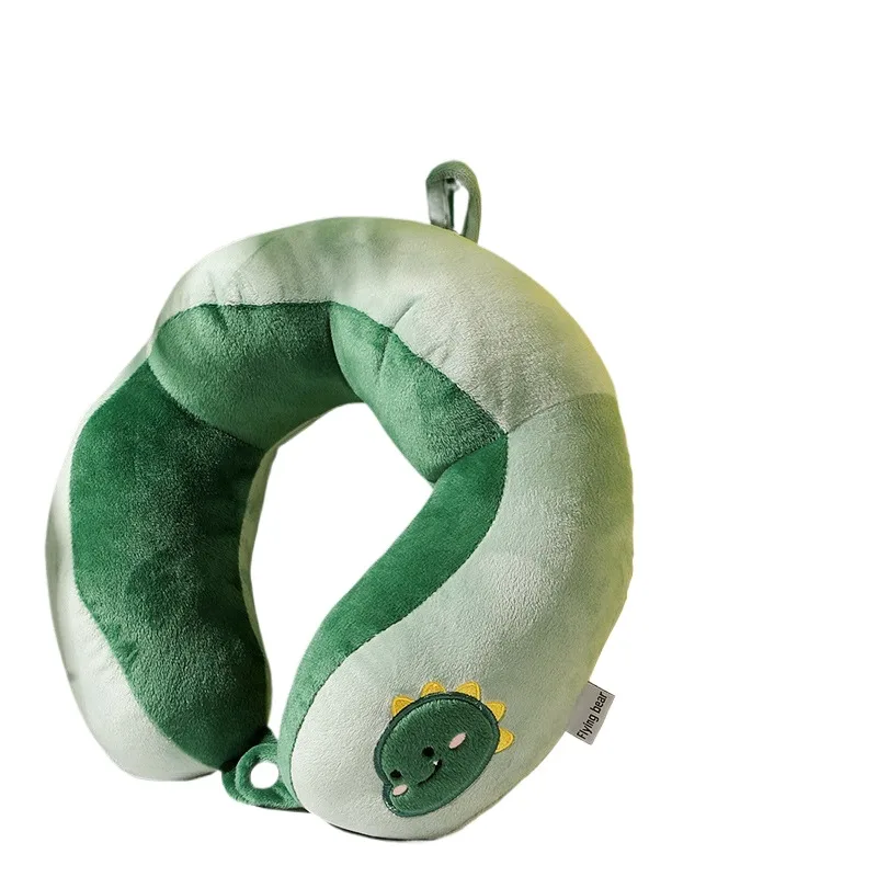 Customizable pattern logo embroidery hump u Type u-shaped travel neck pillow