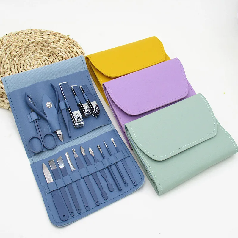 Chinese factory manicure set professional pedicure knife set beauty tool manicure set