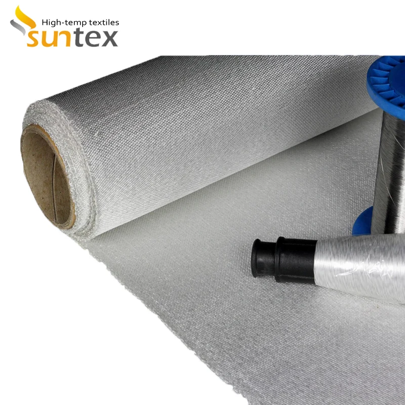 High Temperature Seal And Protection Fiberglass Fabric Thermal Insulation Fiberglass Cloth
