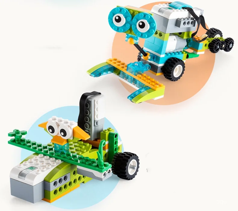 wedo 2.0 robot set education robot program STEM Education Assembly Robot Toys Children Educational Creative DIY Kids Game Block