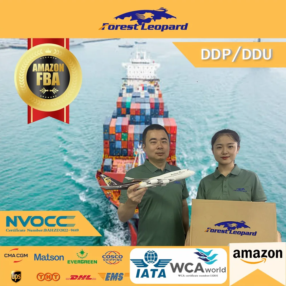 FBA shipping Cargo DDU DDP Shipping Sea Freight Forwarder Cheapest Charge Rates Ocean Transportation to USA Transit Time