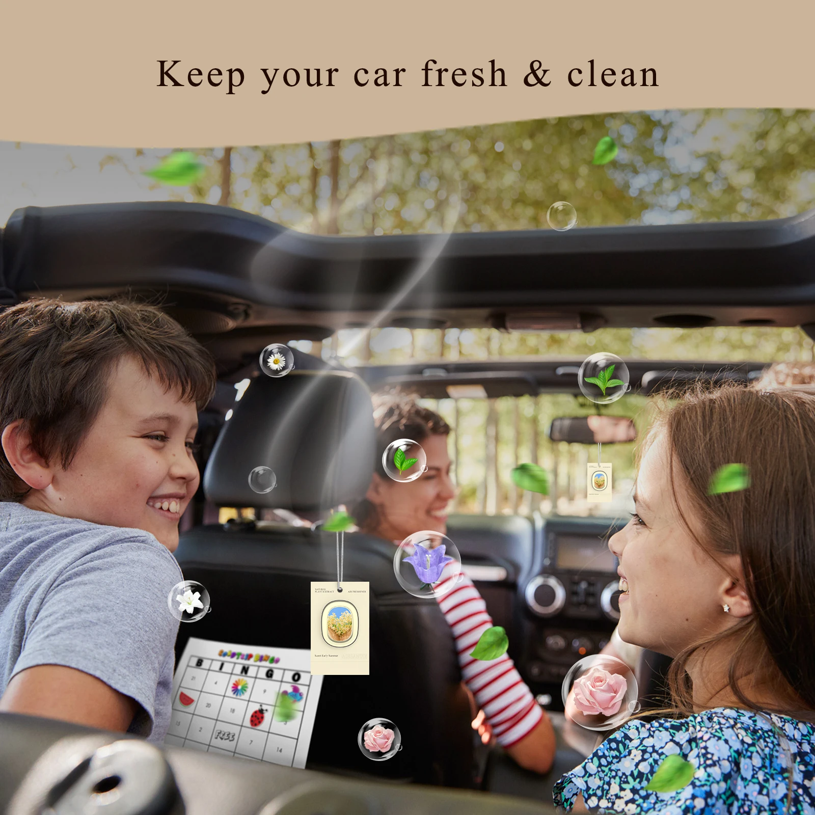 Airsanto Wholesale Air Freshener Ornaments Car  Accessories Home Office Ornaments Sets Fresheners