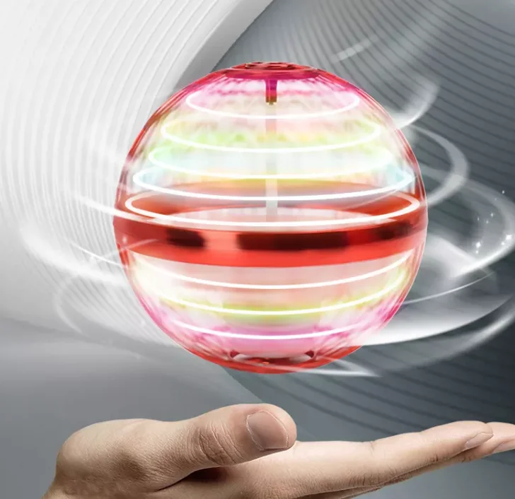 Cheap Gift Flying Ball Boomerang Flyorb Magic ufo Drone Balls Fly Nova Flying Spinner Fidget Toys Children Family Gift