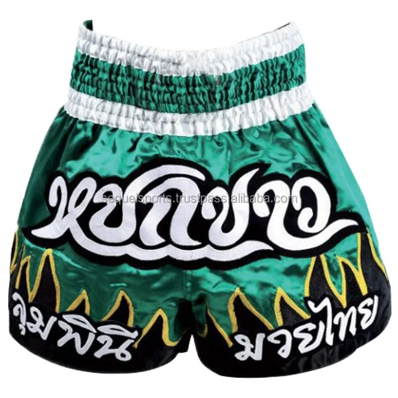 Muay Thai шорты лучшие продукты Ali Baba Kick Low Moq простой дизайн мужские для бокса сделанные SEQUEL SPORTS