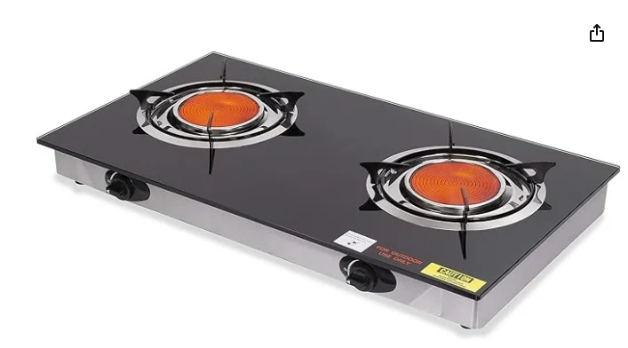 Factory  Hot Selling One Double Multi Burners  Efficient and Eco-Friendly Cooking with Infrared Gas Stoves