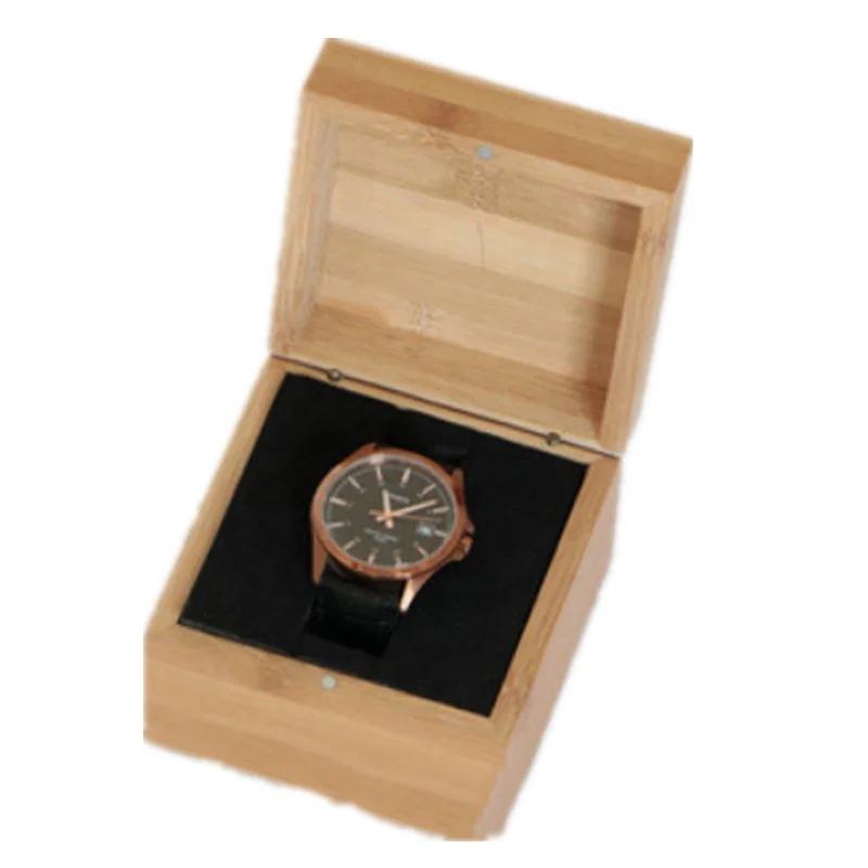 
Unique Luxury Lacquer Wooden Watch Packaging Box With Custom Logo 