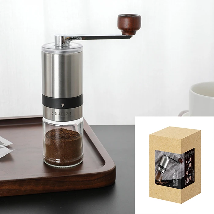 Chinagama  Manual Coffee and Spice  Bean Gear Big Grinder Ceramic Core Kitchen Mill Espresso Coffee Maker MILL