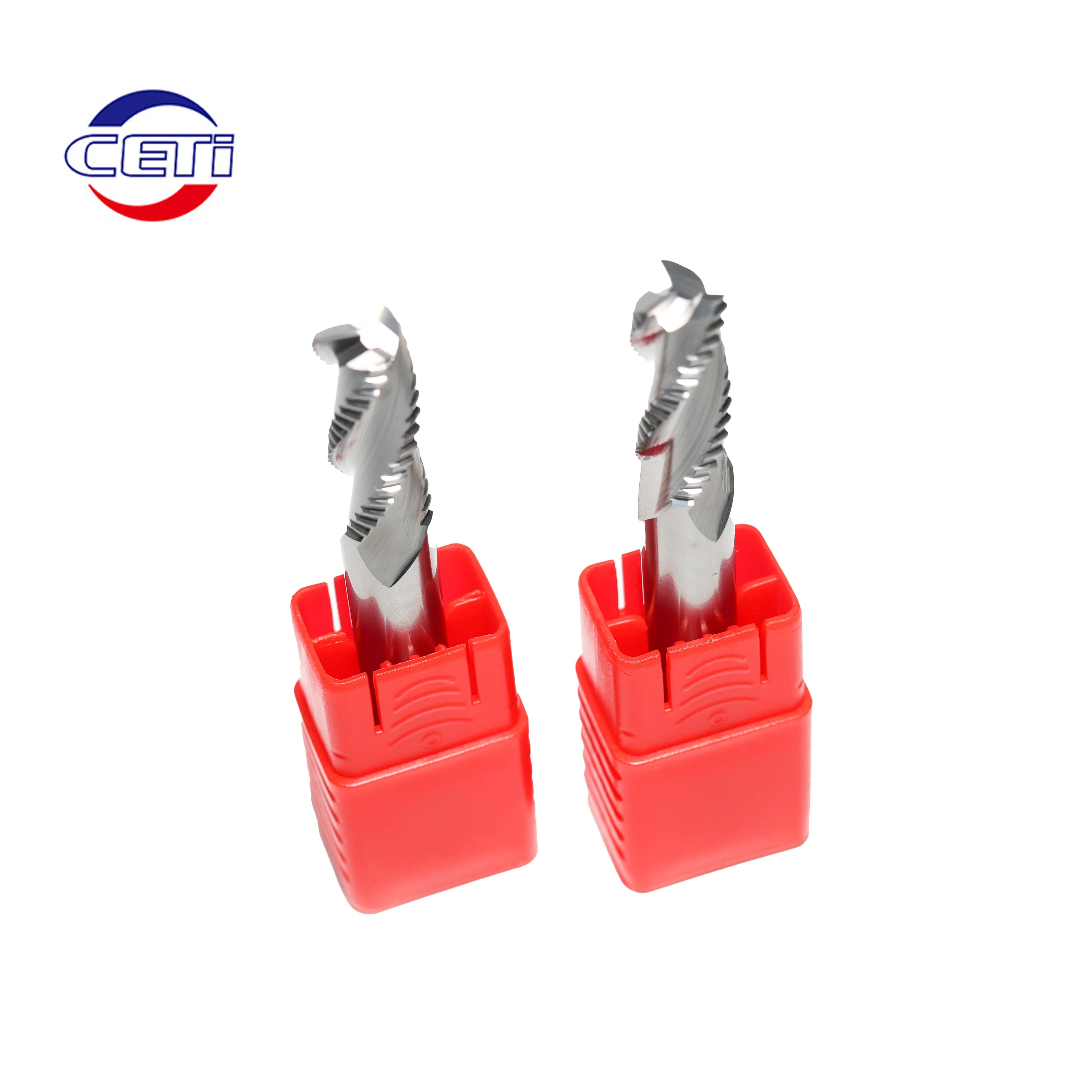 rough end mill router bits tungsten steel metal cutting tool carbide cnc rough milling cutter cnc 2 flute endmill bits 4mm