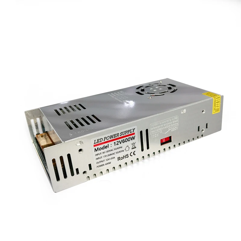 220V DC 36v 48v 60v 12 24 volt 6 10 12 15 16 amp 25a 30a 33a 40a 50a 500w 600w 800w 1000w LED CCTV Switching Power Supply