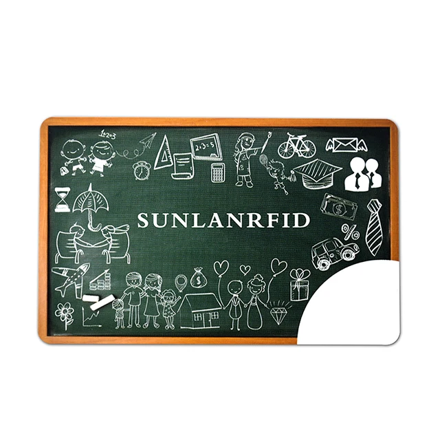 SUNLANRFID LOW MOQ MIFARE MIFARE 1K chip smart nfc rfid blocking card from China