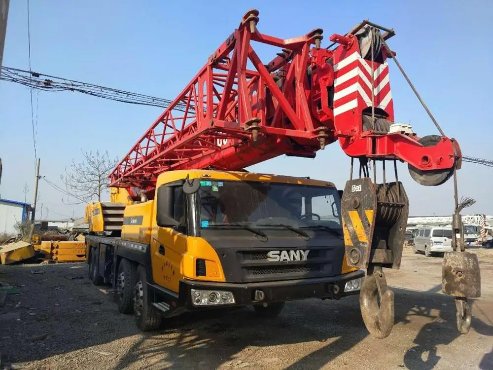  Б/у гусеничный кран Sany STC500 50 тонн б/у