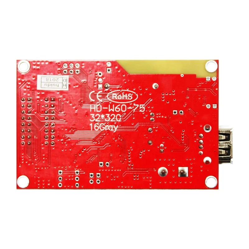 Лучшее качество hd-w60-75 Wi-Fi светодиодный синхронный контрольная карта HUB75 интерфейс для прозрачный СВЕТОДИОДНЫЙ дисплей мягкий