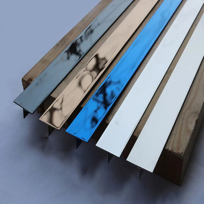 Large stock metal wall strips border channel stainless steel u shape tile trim corners