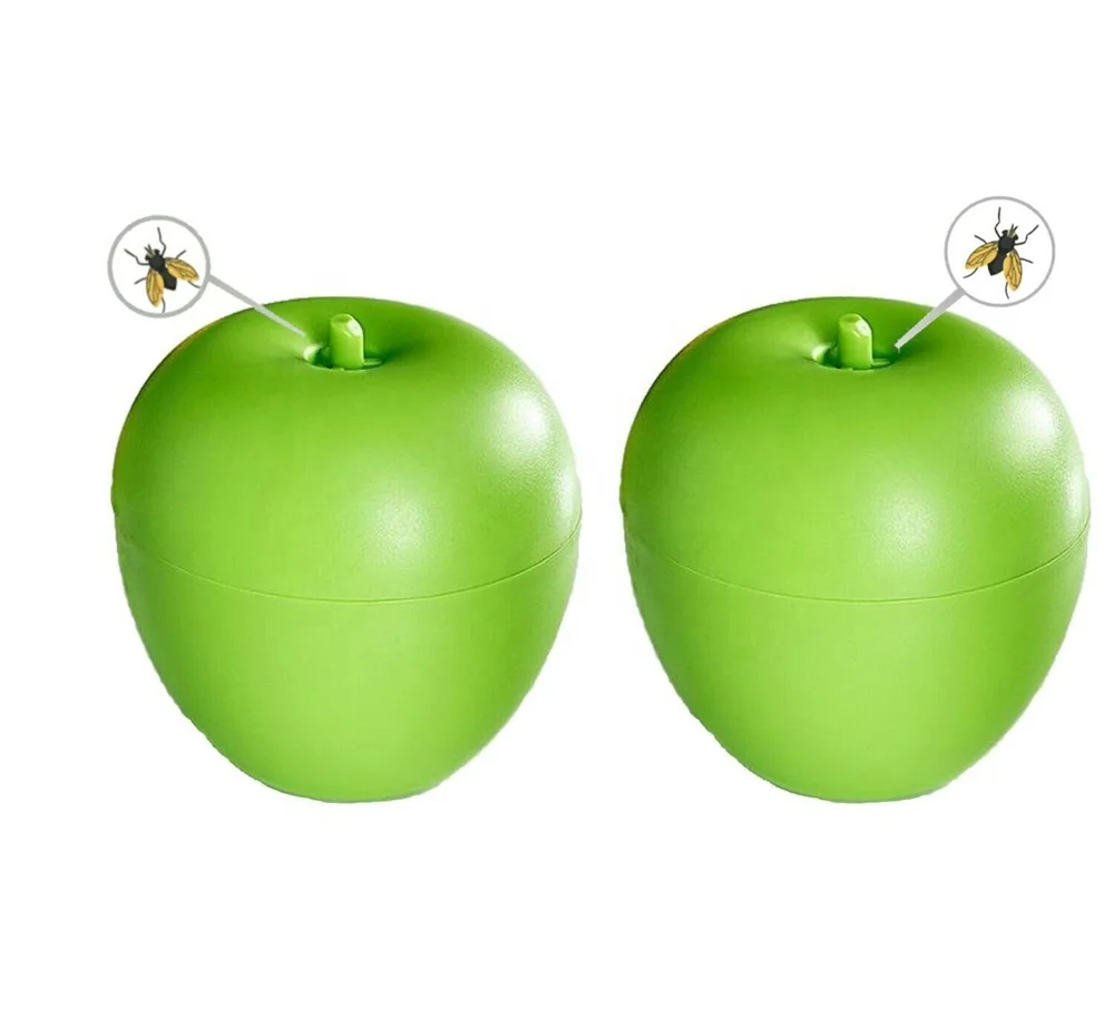 Apple Fruit Fly Trap Pest Catcher Indoor Table Desk Pest Control Trap