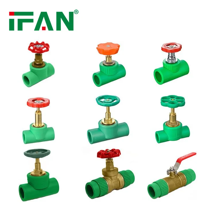 IFAN Free Sample Supported Water Plumbing PPR Valve Polypropylene Fittings PPR Pipe Fittings