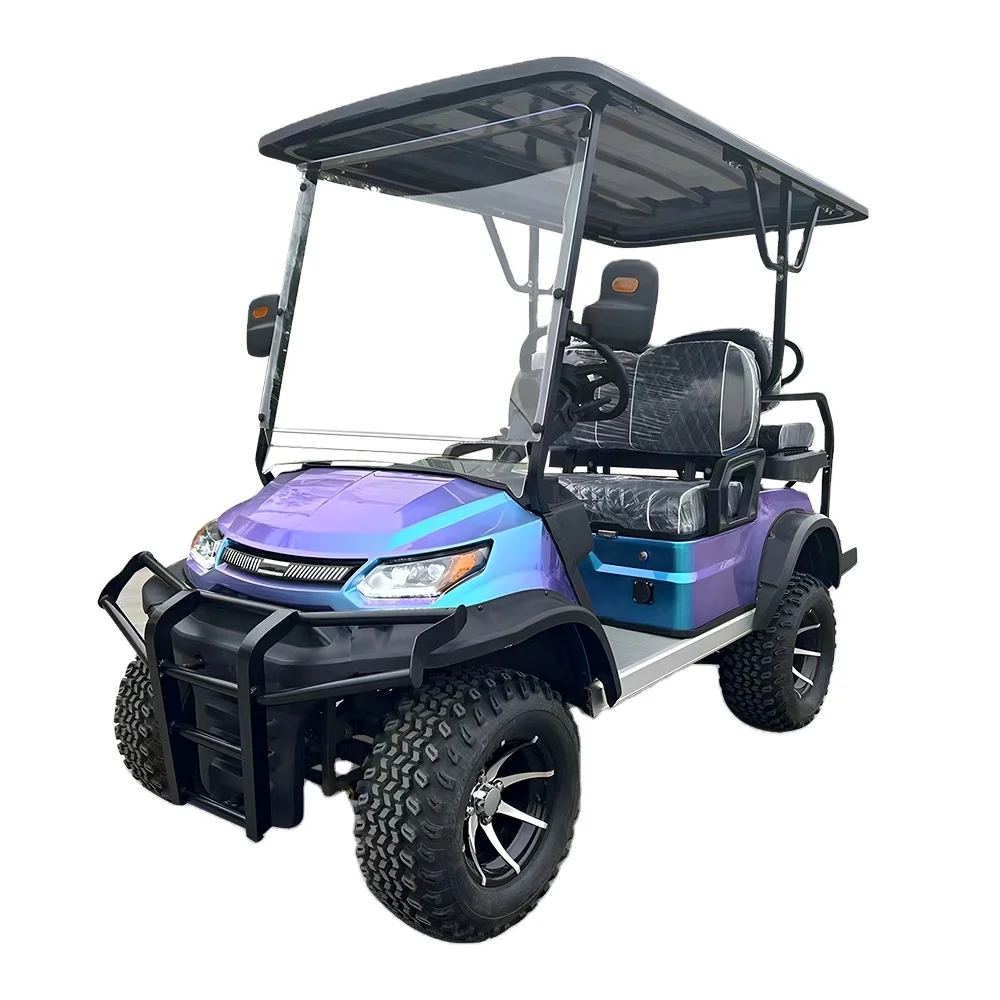 4*4 Standard Multifunctional New Design Lightweight Golf Car 2024 Battery Powered Customized Electric Golf Cart 4 Seater Price