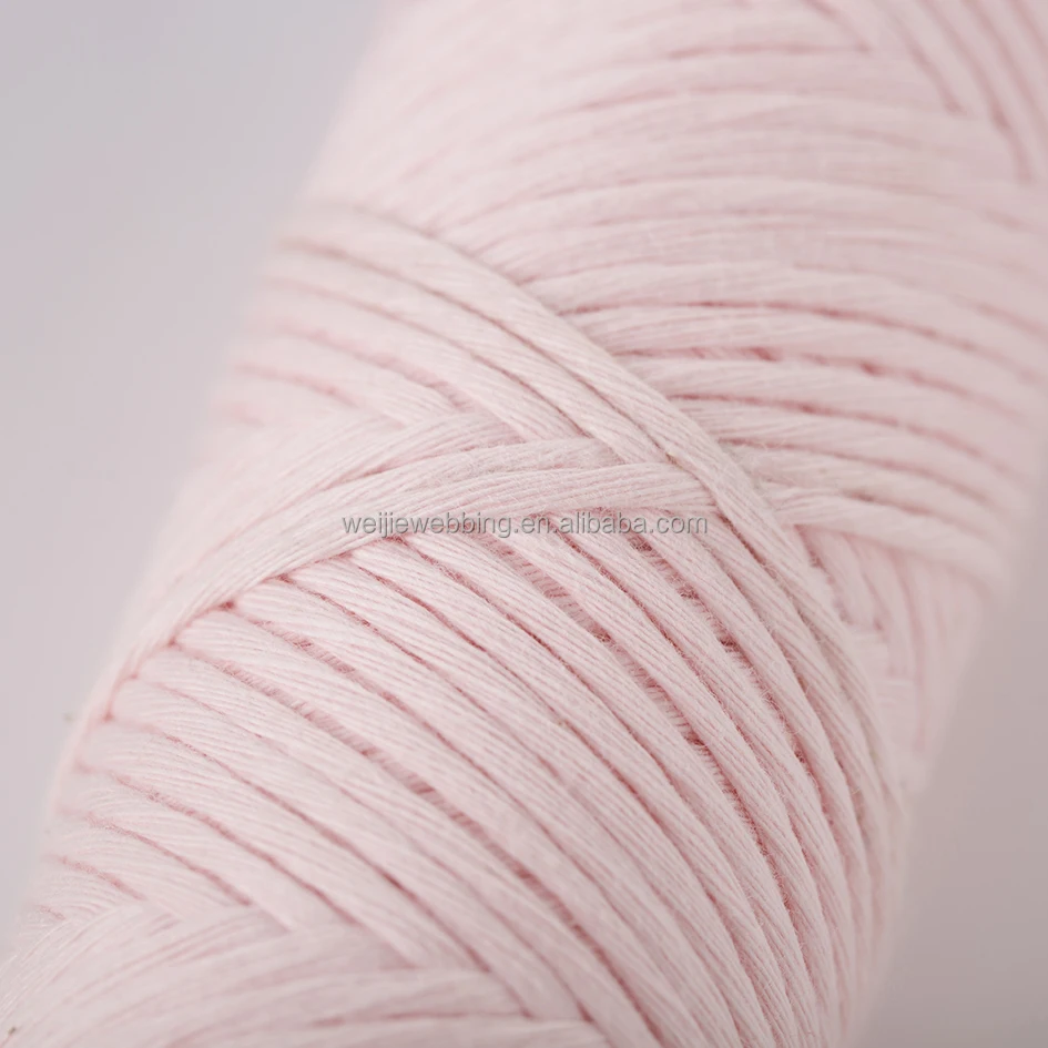 Macrame cords 4mm 3mm 2mm cotton braided rope makramee