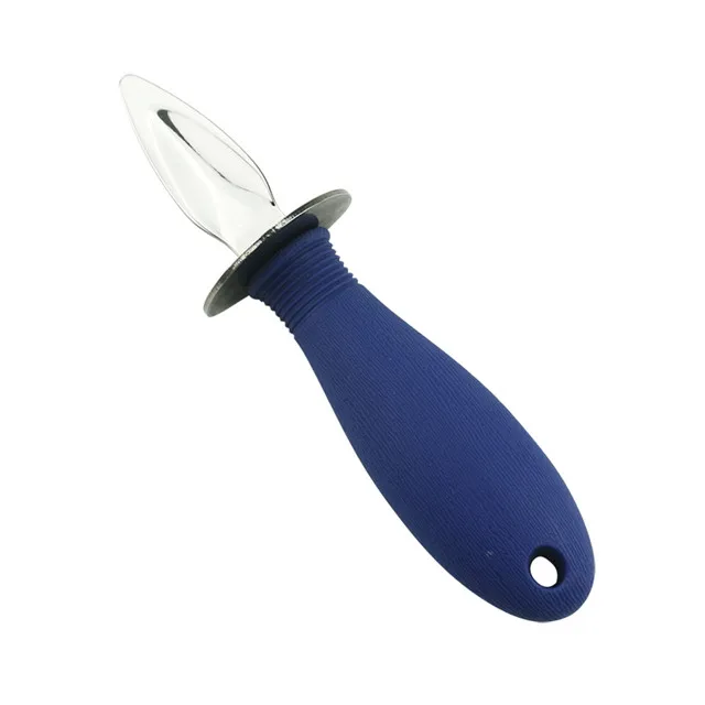 Y072 High quality stainless steel oyster shucking knife with rubber handle