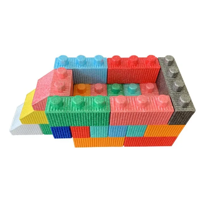 
Customized multi-color building toys, EPP block toy with wholesale price 