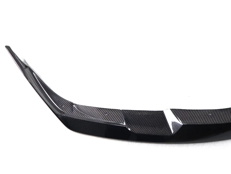 Car Front Splitter Lip Aimgain Style Carbon Fiber Front Bumper Lip For Toyota Supra A90 2019+